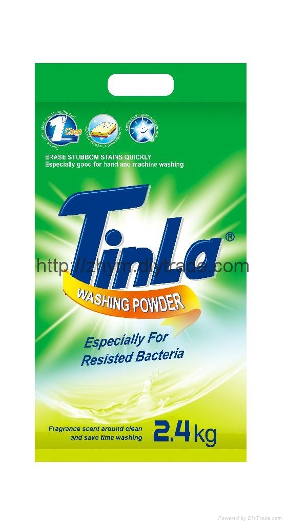 Tinla New Formula Detergent Powder  2.4kg  5