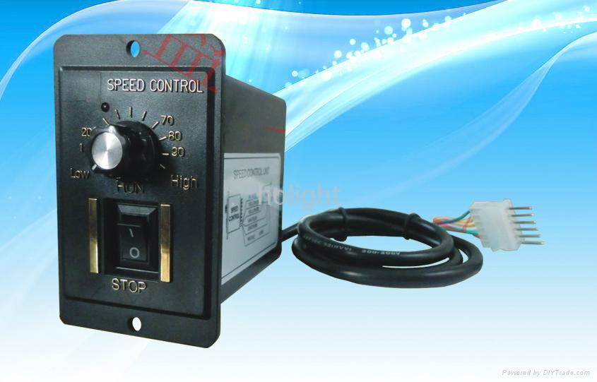 90W Induction motor with gear box and US-52 speed control 4
