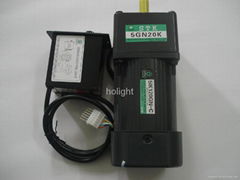 90W Reversible motor with gear box and US-52 speed control