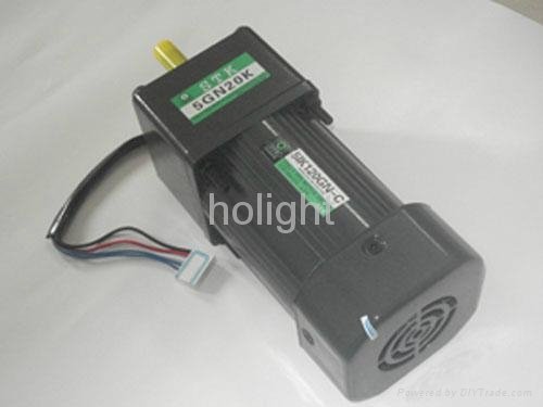 120W Induction motor with gear box and US-52 speed control 4