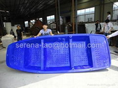 6M Plastic fishing boat for four or six persons