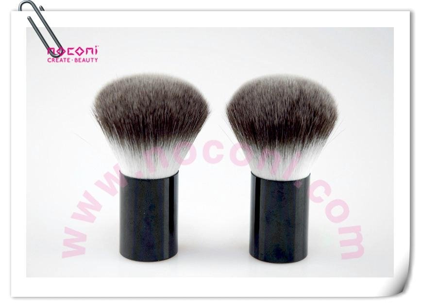 noconi new style 3tones 32mm nylon hair diameter kabuki make up  brush 2