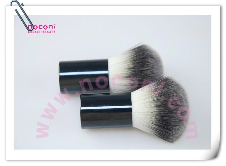 noconi new style 3tones 32mm nylon hair diameter kabuki make up  brush 4