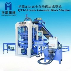 QT3-25 Semi-automatic cement block making machine 