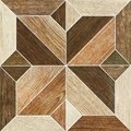 wood look porcelain tile 600*600mm bathroom wall tiles 1