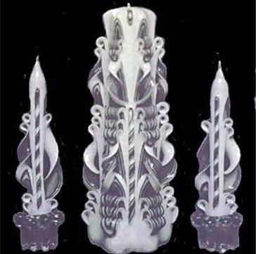 hand carved candles 4