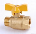gas valve brass 1