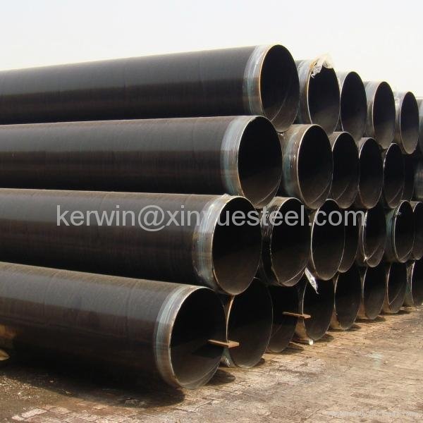 SSAW-EN10217 P265TR2 standard steel pipe 4