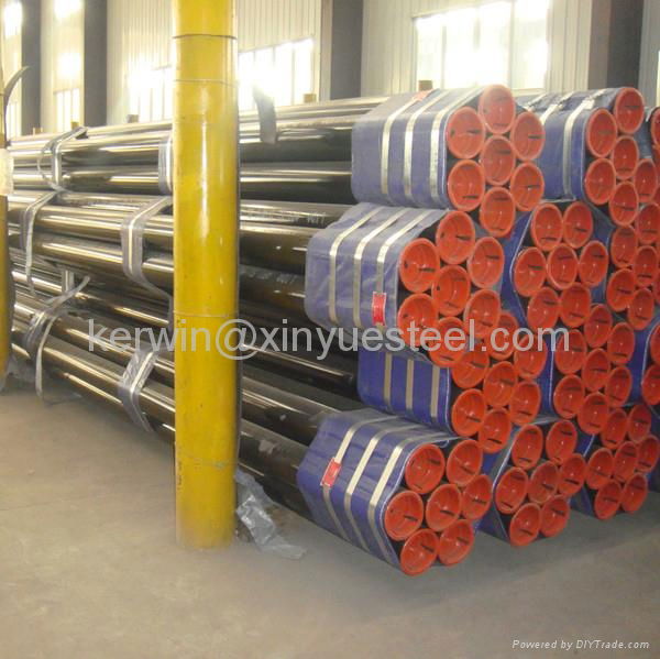 API5L /ASTM A53GRB ERW Piling Steel Pipe 5