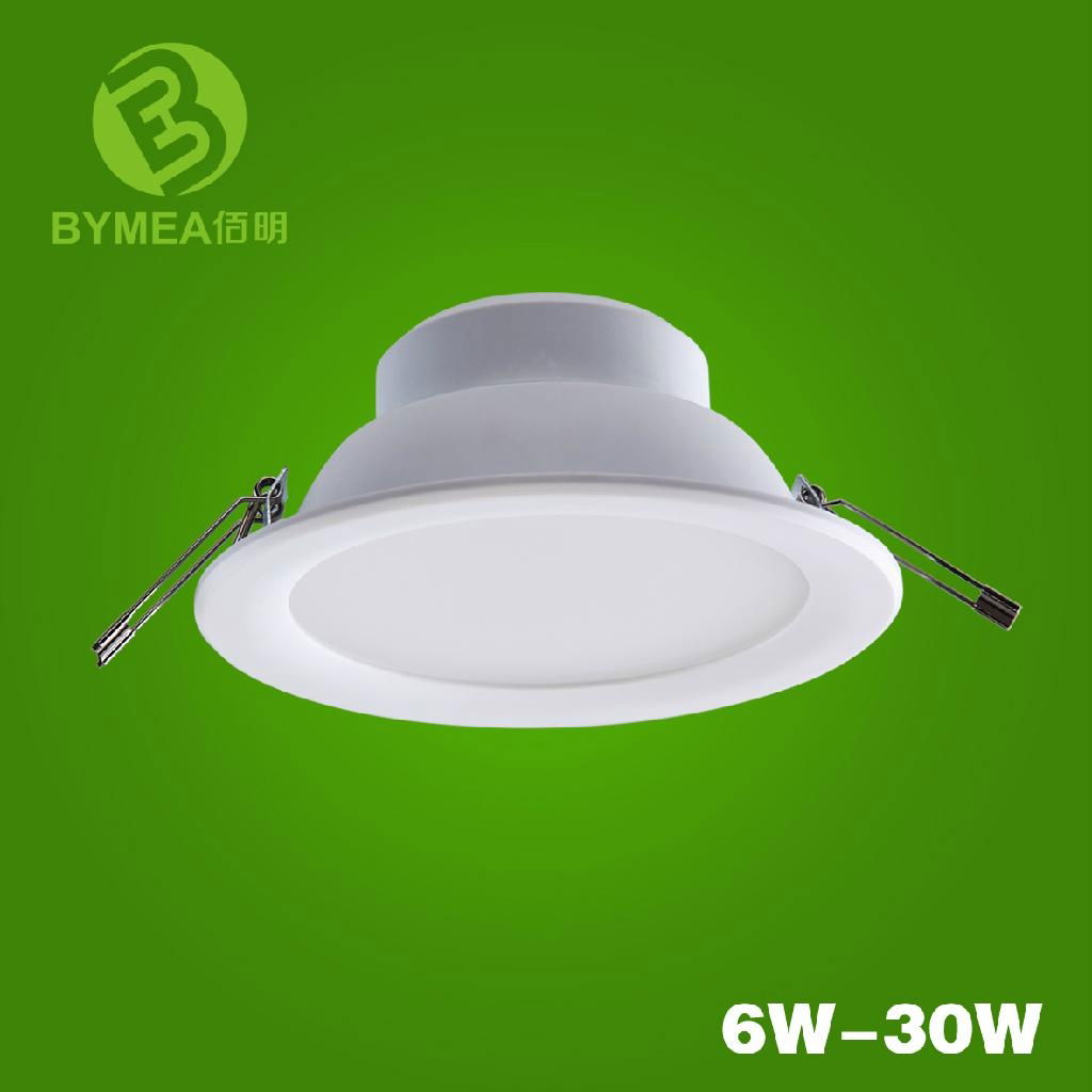 NEW CE RoHS qualified LED down light 4 inch samsung CHIPS 10W  600lm CRI 8