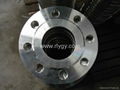 small size aluminum round downward welding flange 2