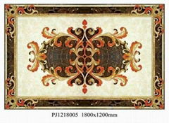 Luminous Porcelain carpet/Floor tile, glazed metallic carpet tile