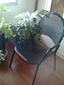perforated metal chair 5