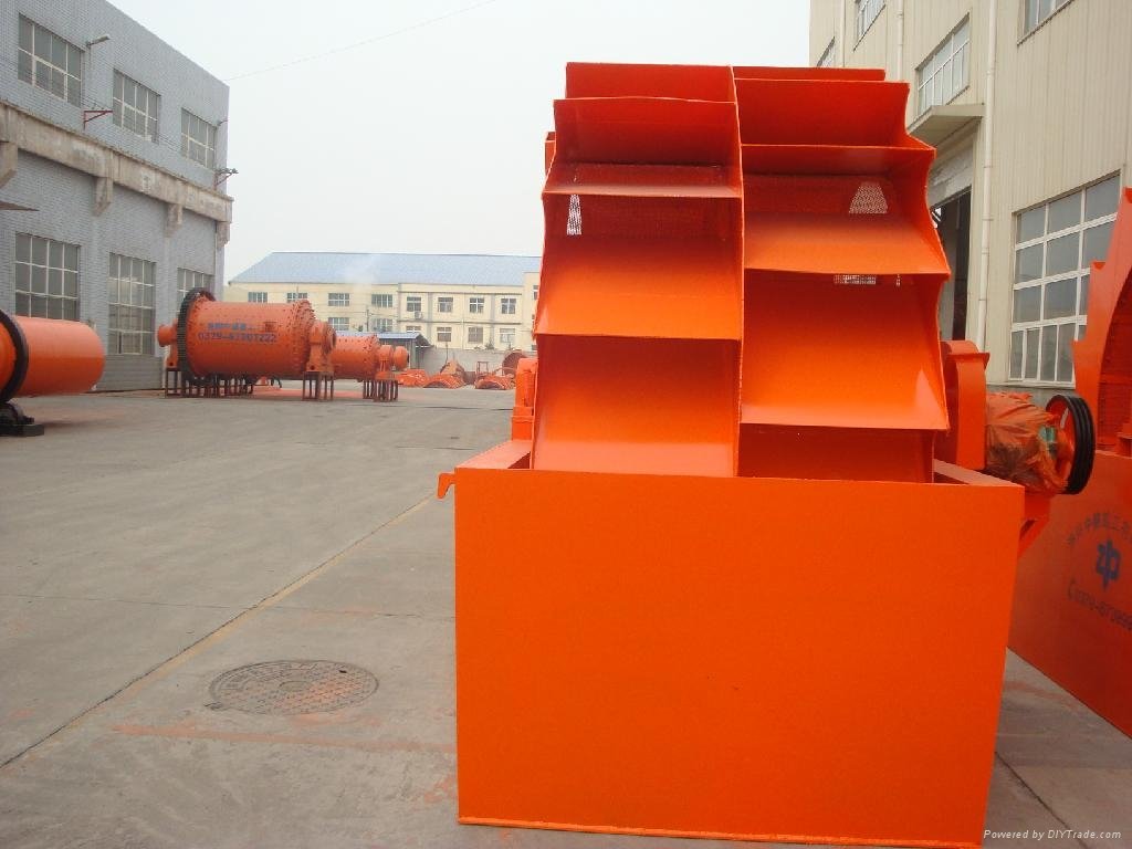 ISO9001-2008 approved sand washer in sand production line by Zhongde 2
