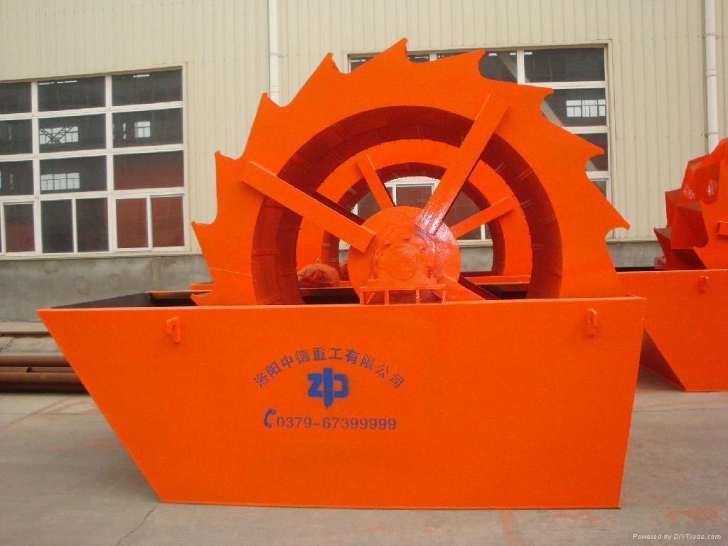 ISO9001-2008 approved sand washer in sand production line by Zhongde 5