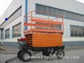 Hydraulic mobile scissor lift platform 2