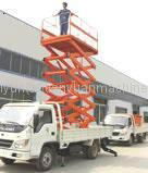 Car-carring scissor lift 