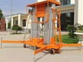 The double mast aluminum lift platform 2