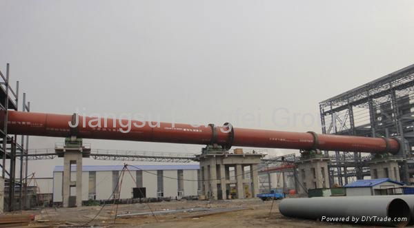 high efficient rotary kiln for cement plant