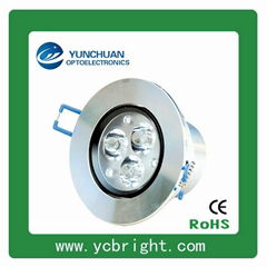 led ceiling light 3w on promotion