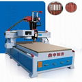 The Taiwan DISC type Tool Magazine woodwork cnc router SAT-1325 with ATC system  1