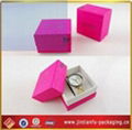 delicate cardpaper red stamping watch packaging box 1