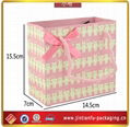 2013 hot sale paper bag with bowknot