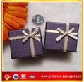red jewelry  packaging box with two door 3