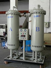 Nitrogen gas generator by PSA 