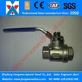 CF8 CF8M Tow-Piece (2PC) 1000WOG NPT BSP Threaded Ball Valves 1