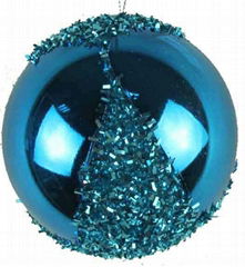 Blue Christmas ornaments