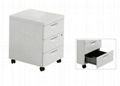 3 Drawer Steel Mobile Filing Cabinet