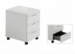 3 Drawer Steel Mobile Filing Cabinet LZ-2302