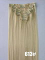 cheap clip in hair extension  1