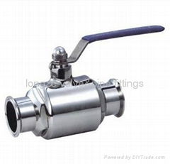 Stainless steel welded ball valve with pull handle 