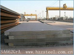 Pressure vessel and boiler building spec.SA662 steel plates