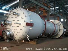 Pressure vessel and boiler building DIN17155 spec. steel plate