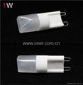 1w mini led g9 bulbs lighting lamp