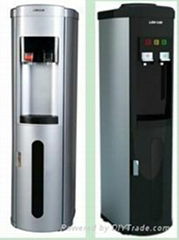 free-standing POU or bottled hot and cold water dispenser