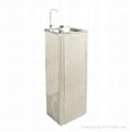 stainless steel public drinking fountain 2