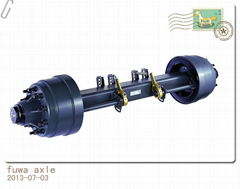 custom drum axle series of semi-trailer towing vehicle