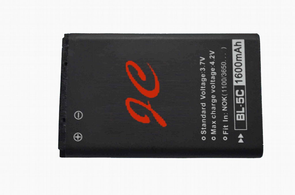 BL-5C 3.7v 800mAh Mobile Phone Battery for Nokia