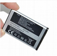 J800 3.7V 800mAh Rechargeable mobile battery 