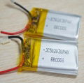 3.7v 200mAh 502030 Cigarette Li-polymer battery  3