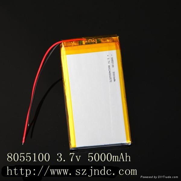 357095 3.7V 2700mAh Li Polymer Battery with PCB   4