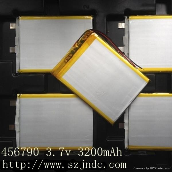 3.7v Li-ion battery with 6000mAh Rechargeable lipo battery 4