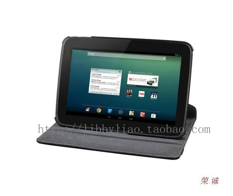 360 Rotating  Case Cover Stand Holder for Nexus 10” Tablet 3