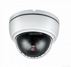 1.3MP HD 720P Fixed Dome IP Camera-Vandalproof