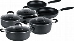 LJ  Non-stick Cookware Set-Hard-anodized- Factory