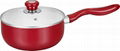 LJ Ceramic Non-stick Wok with Lid- Cookware (SET)- Factory 3